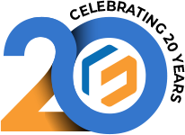 Fibernetics 20 Year Anniversary Logo